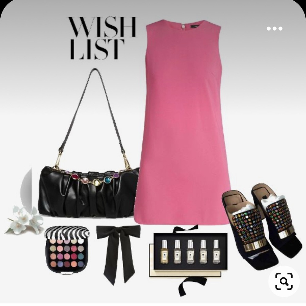 Betsey Johnson Party Black Shoulder Bag - Picture 3 of 12